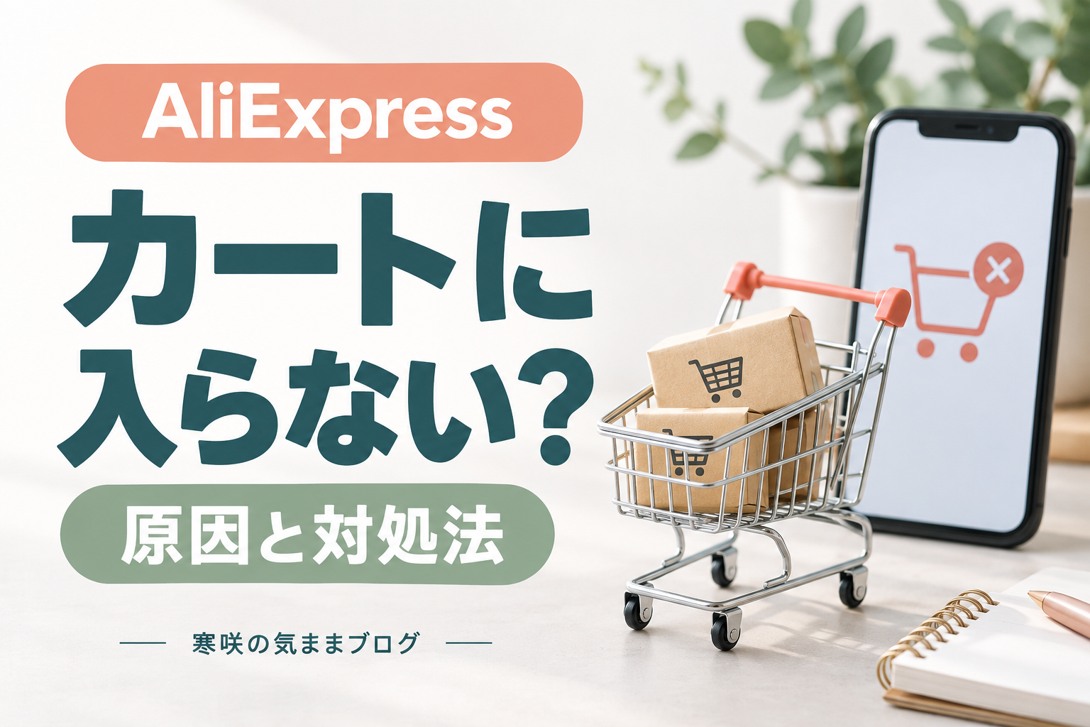 AliExpressでカートに入らない？ボタン・配送先・在庫の確認方法