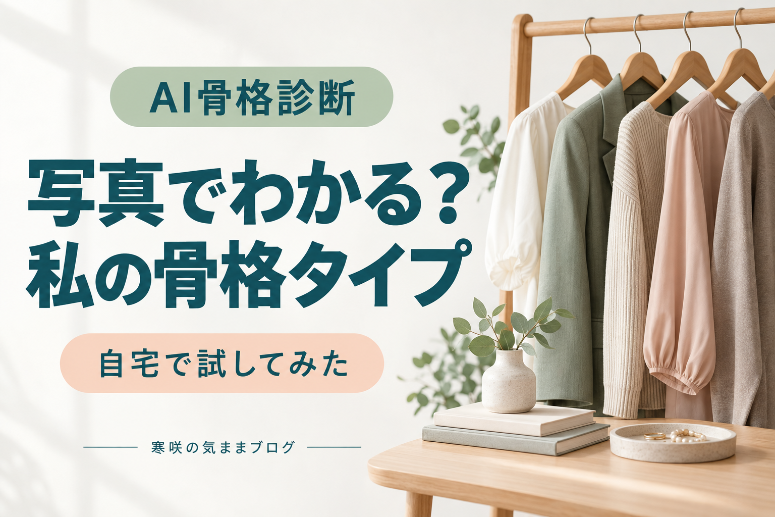 【写真だけで簡単】AIに骨格診断してもらったらまさかの結果！自宅でできる骨格タイプ診断を試してみた